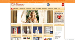 Desktop Screenshot of gardinen-schlichting.de
